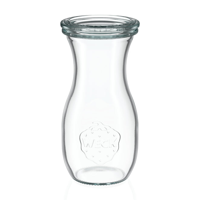 Saftflasche 290 ml mit Glasdeckel (6 St.)