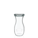 Saftflasche 290 ml mit Glasdeckel (6 St.)