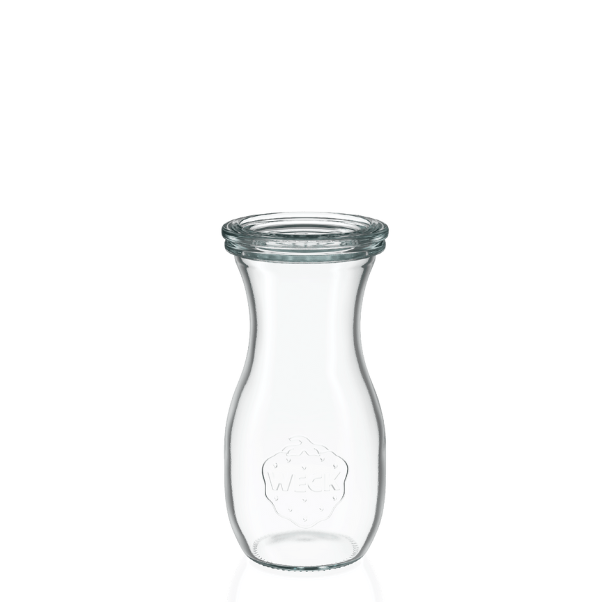 Saftflasche 290 ml mit Glasdeckel (6 St.)