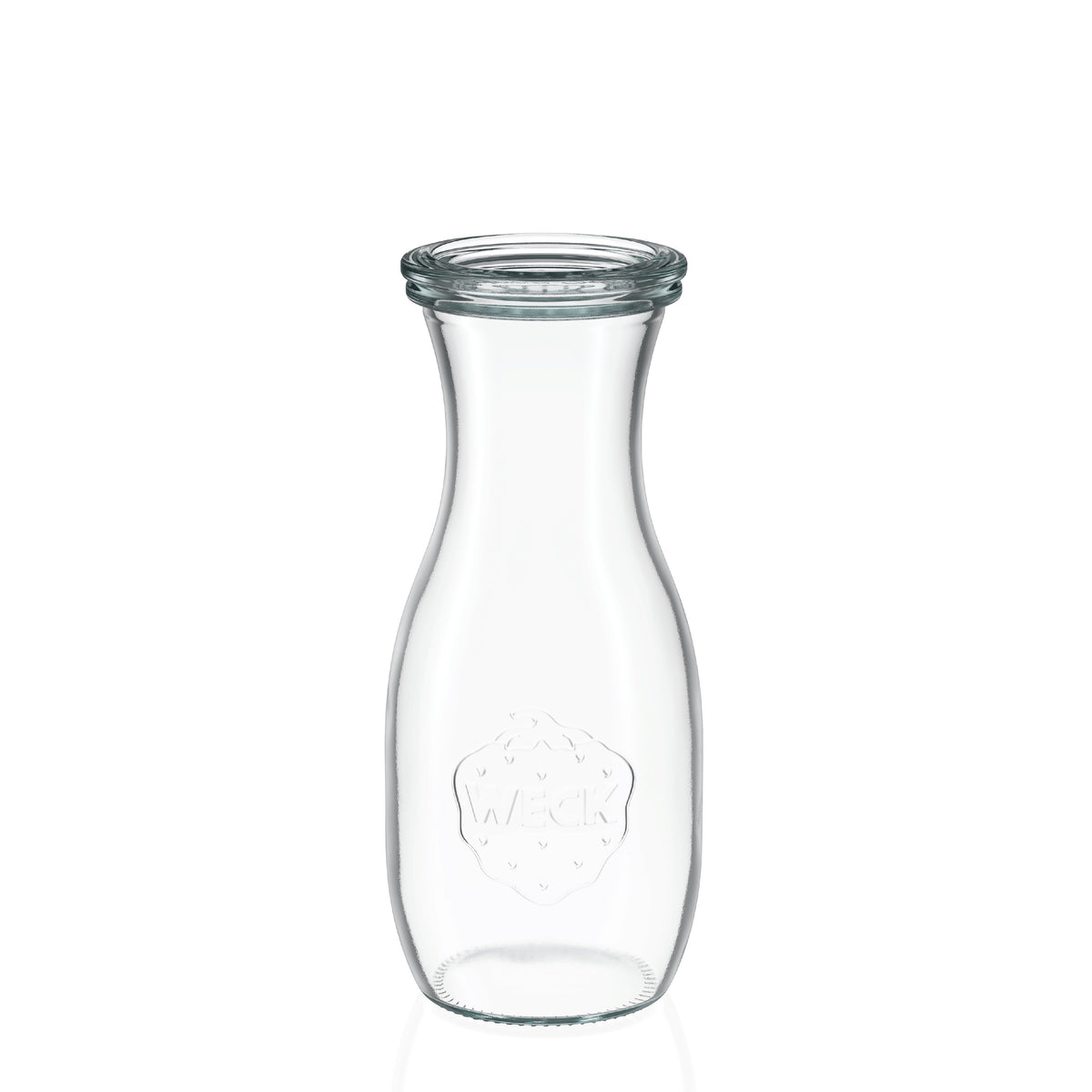 Glaskaraffe 500 ml mit Glasdeckel (6 St.) – WECK Online Shop