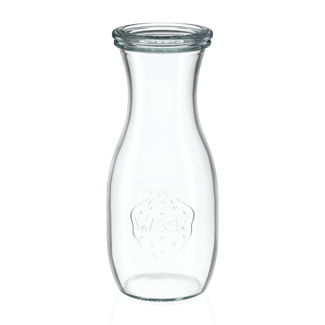 Saftflasche 530 ml mit Glasdeckel (6 St.)