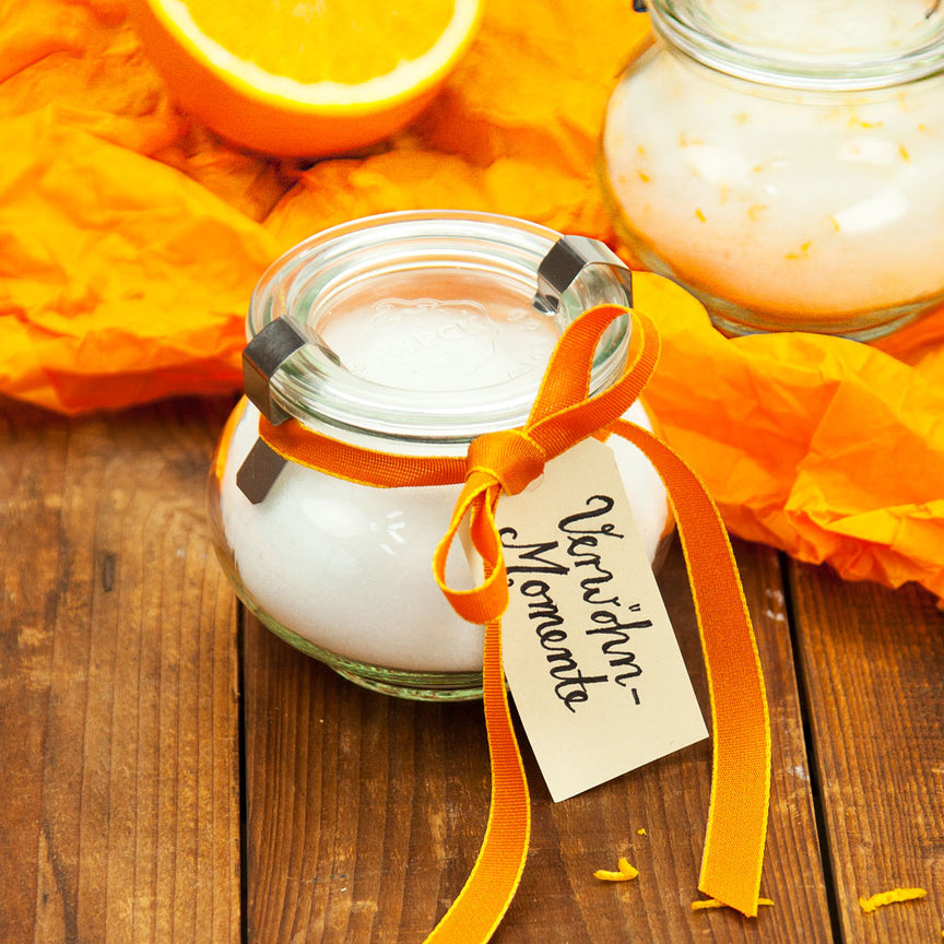 Schmuck-Glas 220 ml mit Glasdeckel (12 St.)