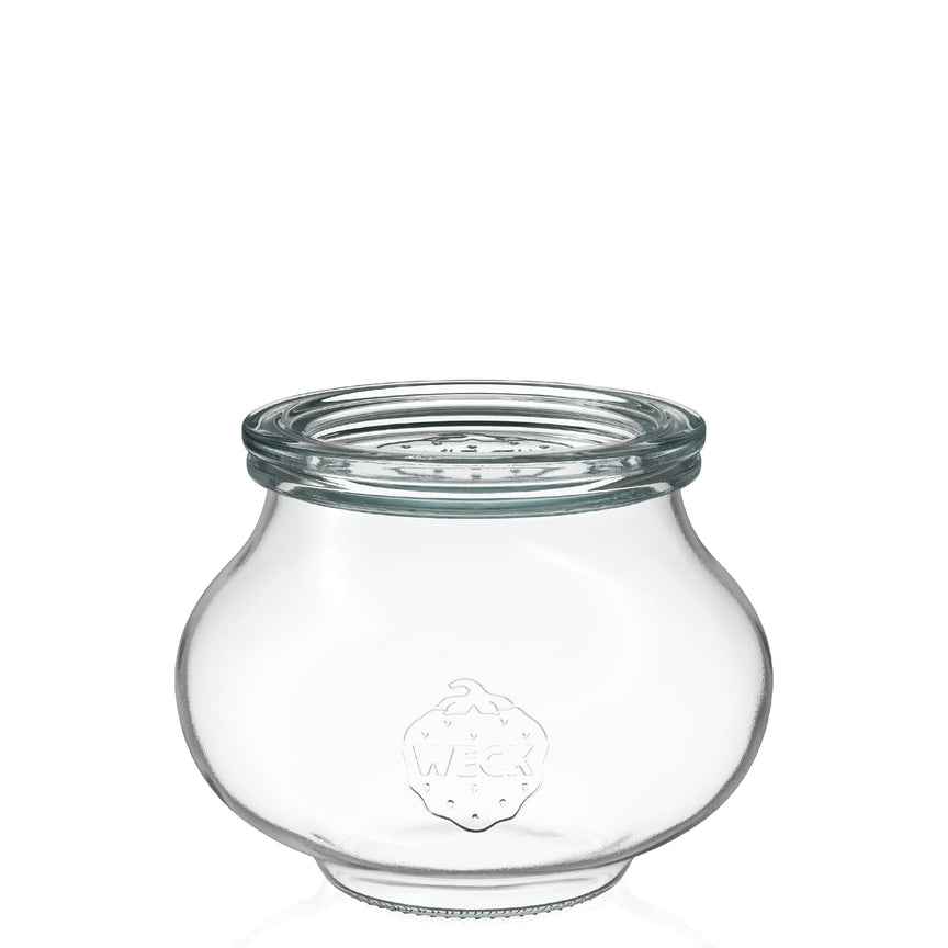 Schmuckglas 500 ml mit Glasdeckel (6 St.)