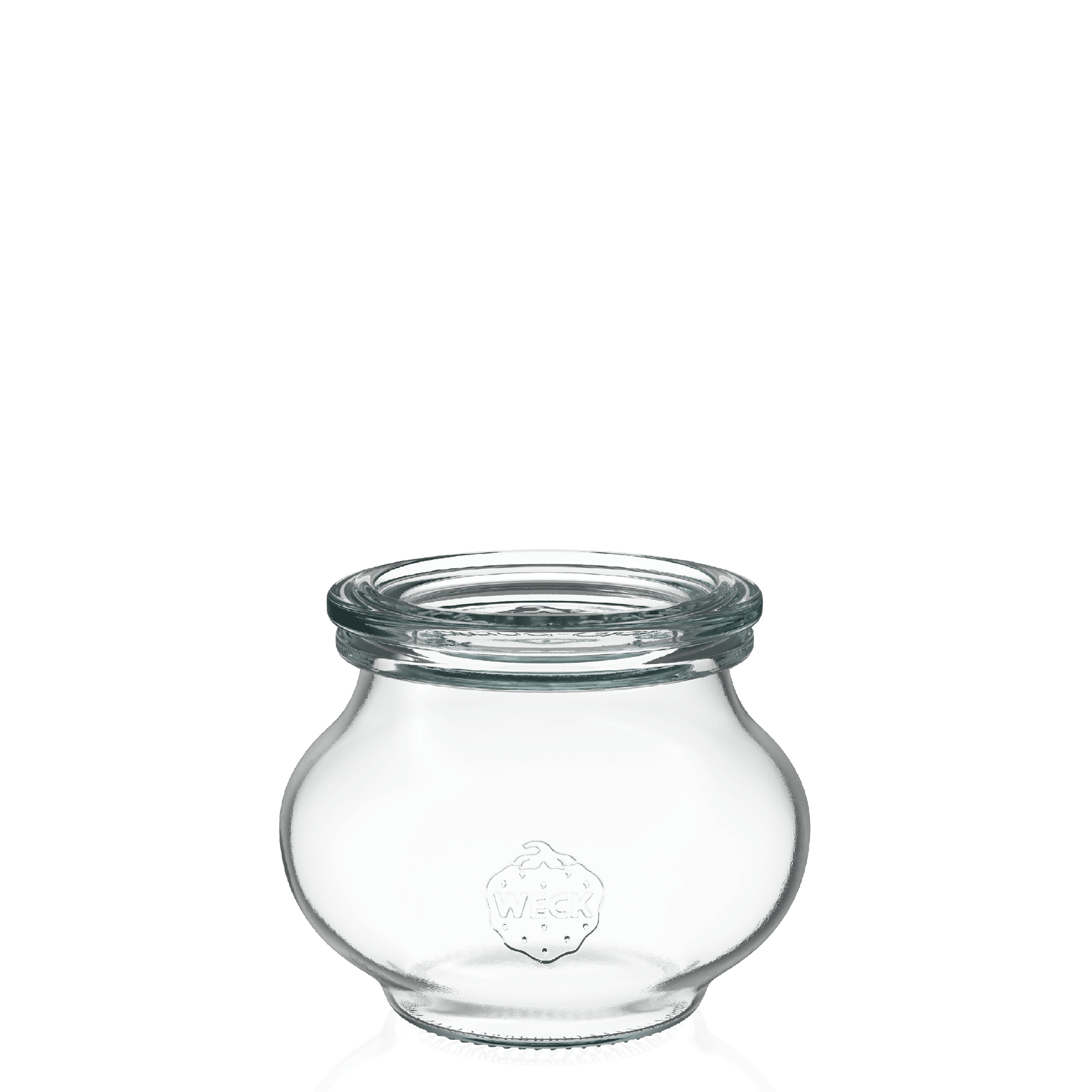 Schmuck-Glas 220 ml mit Glasdeckel (12 St.)