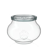 Schmuckglas 950 ml mit Glasdeckel (4 St.)