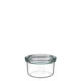 Sturzglas 120 ml mit Glasdeckel (12 St.)