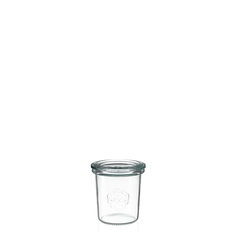 Sturzglas 115 ml mit Glasdeckel (12 St.)