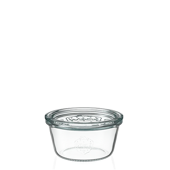 Sturzglas 200 ml mit Glasdeckel (6 St.) – WECK Online Shop