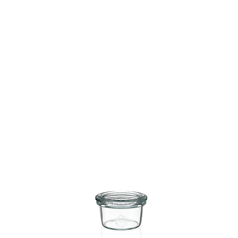 Sturzglas 45 ml mit Glasdeckel (12 St.)