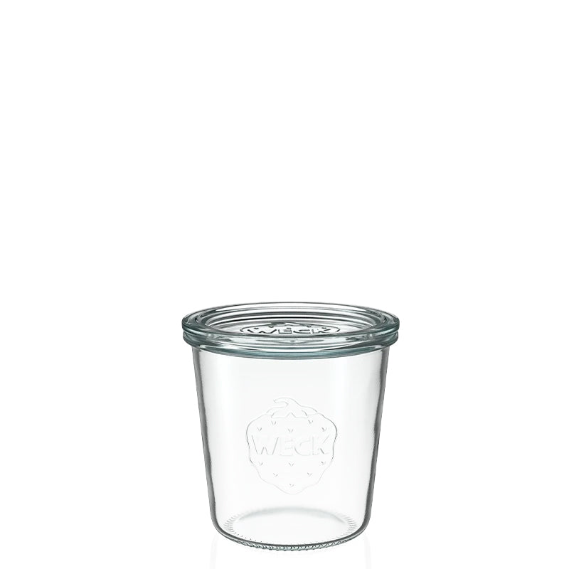 Tapered jar 500 ml with glass lid (6 pcs.)