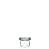 Tarro de conserva de 65 ml con tapa de vidrio (12 uds.)