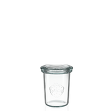 Sturz-Glas 160 ml mit Glasdeckel (12 St.)