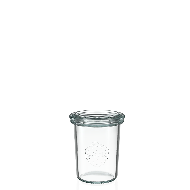 Sturz-Glas 160 ml mit Glasdeckel (12 St.)