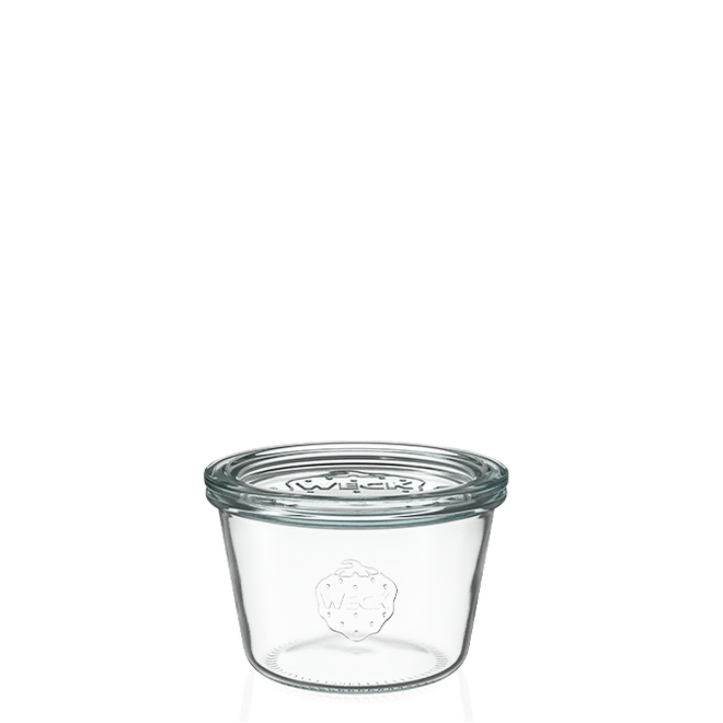 Sturz-Glas 370 ml mit Glasdeckel (6 St.)