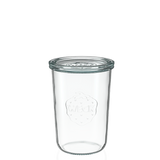 Sturz-Glas 850 ml mit Glasdeckel (6 St.)