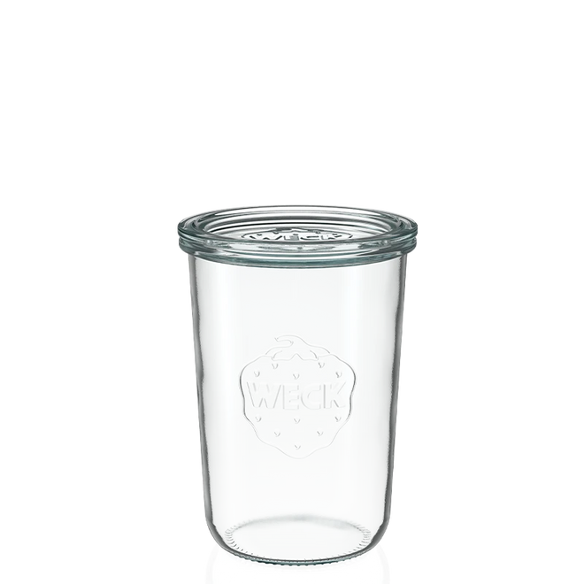 Sturz-Glas 850 ml mit Glasdeckel (6 St.)