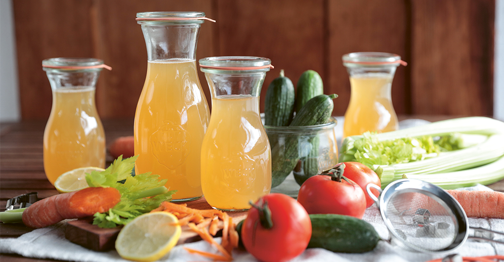 Tomaten Möhren Sellerie Saft