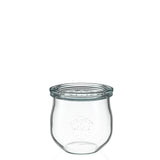 Tulip jar 320 ml with glass lid (6 pcs.)