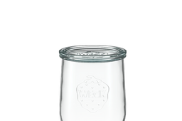 Tulpen-Glas 1062 ml mit Glasdeckel (6 St.)