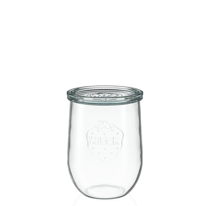 Tulpen-Glas 1062 ml mit Glasdeckel (6 St.)