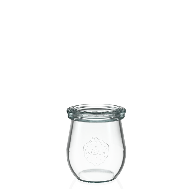 Tulpen-Glas 220 ml mit Glasdeckel (12 St.)