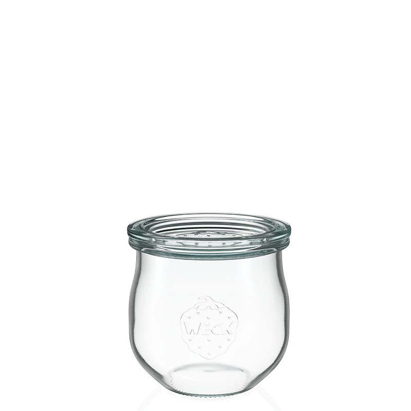Tulpen-Glas 370 ml mit Glasdeckel (6 St.)