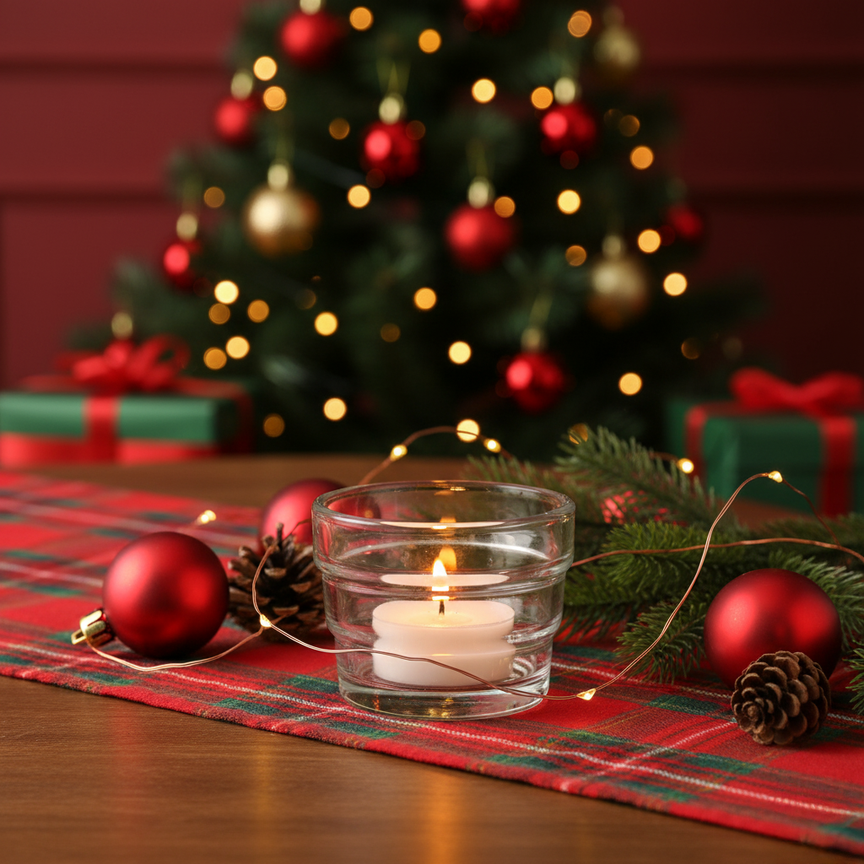 Universallicht aus Glas, 6 Stück