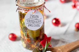 Ziegenkäsebällchen im WECK-Glas