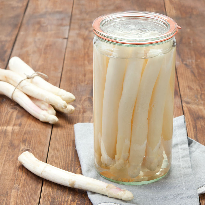 Zylinder-Glas 1590 ml mit Glasdeckel (6 St.)