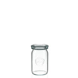Zylinderglas 125 ml mit Glasdeckel (12 St.)