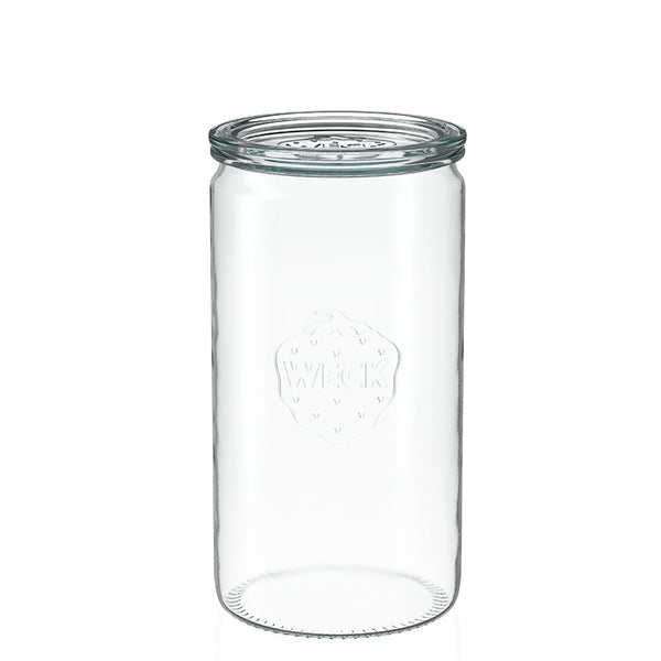 Zylinderglas 1450 ml mit Glasdeckel (6 St.) – WECK Online Shop