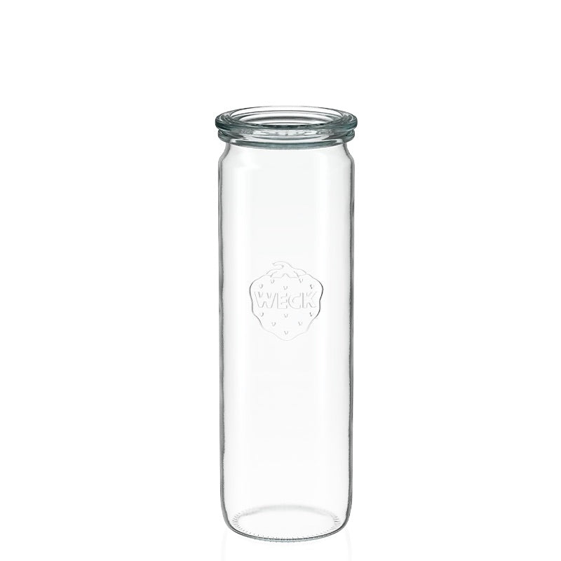 Cylinder jar 550 ml with glass lid (6 pcs.)