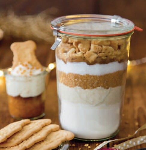 Sturz-Glas 1000 ml mit Glasdeckel (6 St.)